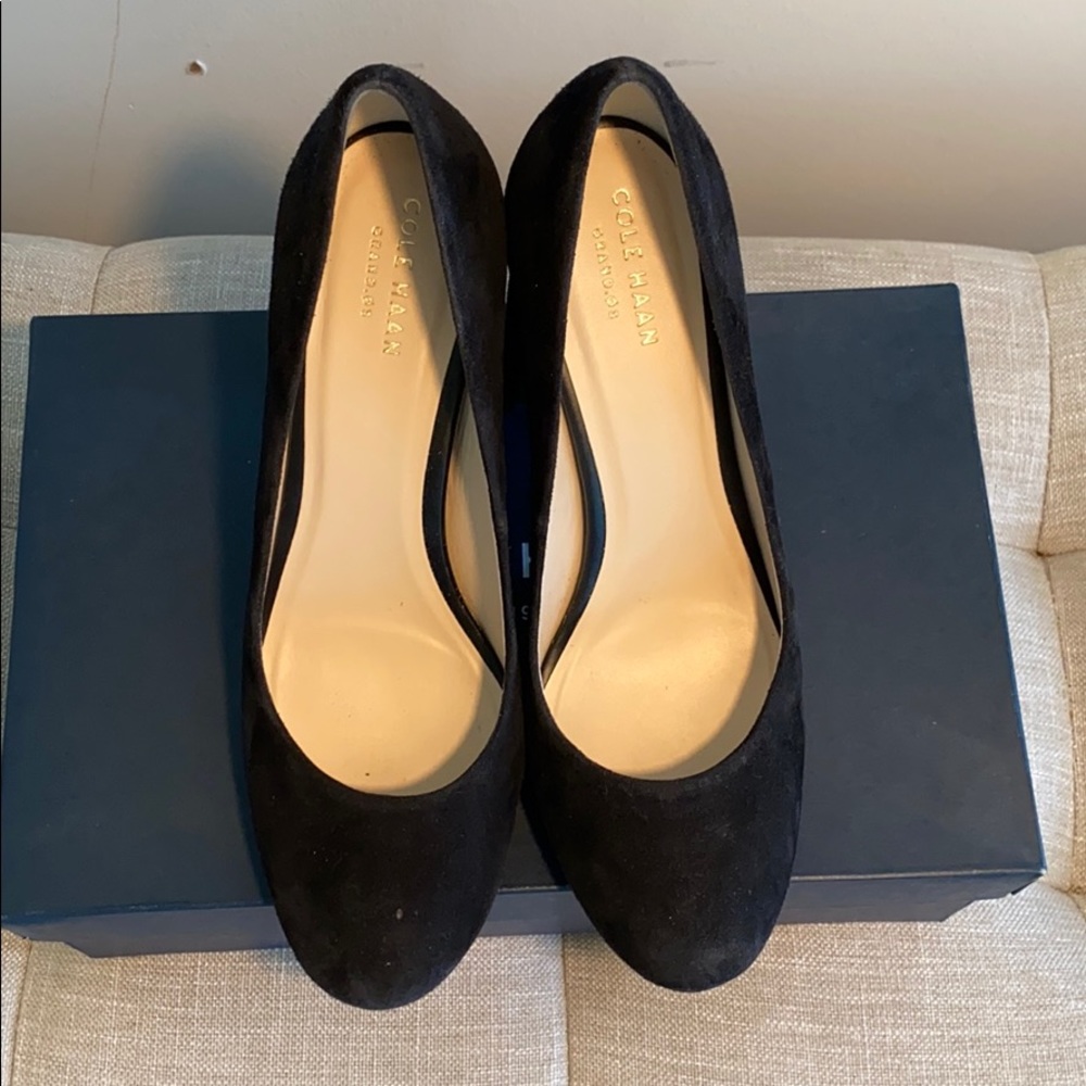 Black Suede Heels